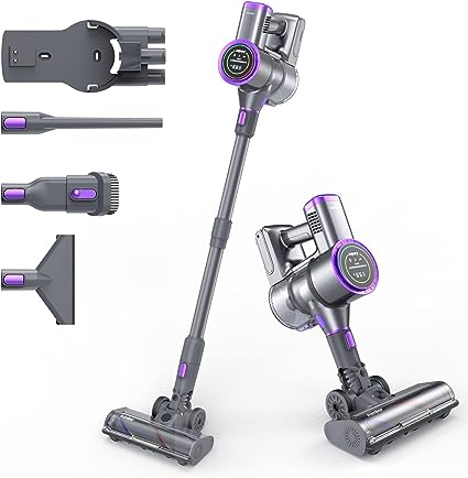Photo 1 of AIMILER Cordless Vacuum Cleaner, 450W Cordless Stick Vacuum with 33Kpa Powerful Suction, 55min Runtime, Detachable Battery, Self-Standing 6 in 1 Lightweight Vacuum for Hard Floor
