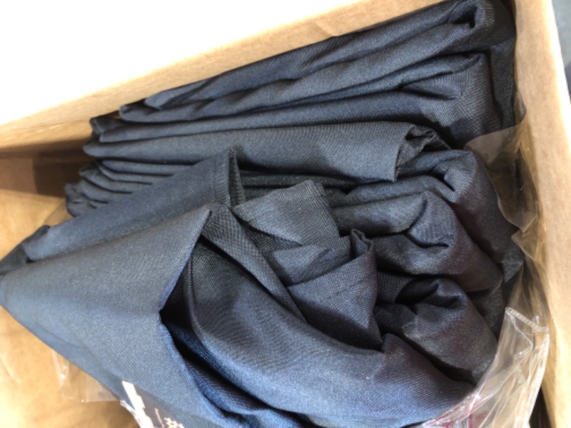 Photo 1 of 6 Pack Black Tablecloths for 6 Foot Rectangle Tables 90 x 132 Inch - 6ft Rectangular Bulk Linen Polyester Fabric Washable Long Table Clothes for Wedding Reception Banquet Party Buffet Restaurant Black 90x132 In, 6 Pack