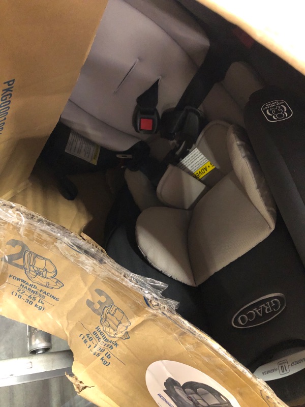 Photo 3 of GRACO TriRide 3 in 1, 3 Modes of Use from Rear Facing to Highback Booster Car Seat, Redmond