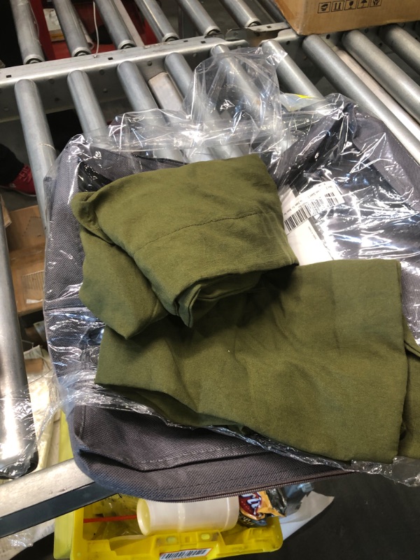 Photo 1 of  2 Dark Olive Green Queen  pillow csse