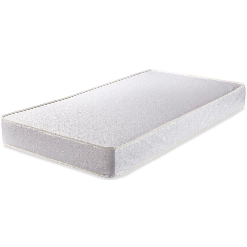 Photo 1 of Get the nursery ready with this must-have mattress, a fresh foundation for any little one's crib. 41x33 Coil Mattress is designed to fit a standard crib or toddler bed, 
