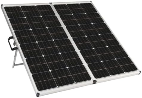 Photo 1 of  Solar Legacy Series 180-Watt Portable Solar Panel Kit with Integrated Charge Controller and Carrying Case. Off-Grid Solar Power for RV Battery Charging - USP1003

