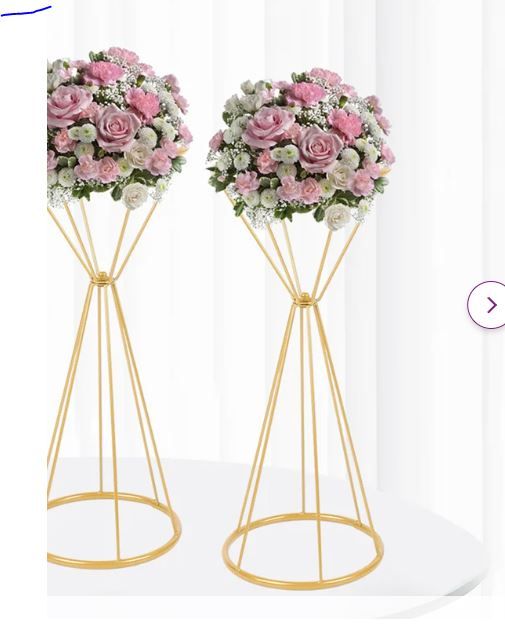 Photo 1 of 

Metal Vase 8pc Wrought Iron Vase Metal Vase Versatile Metal Flower Arrangement Hanging Flower Rack Flower Stand for Wedding Metal Flower Rack for Centerpieces Metal