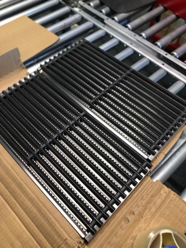 Photo 3 of 18 1/4 inch Coated Cast Iron Grill Grates for Charbroil 