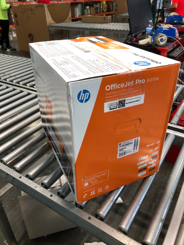 Photo 1 of HP OfficeJet Pro 9015e Wireless Color All-in-One Printer with bonus 6 months Instant ink with HP+ (1G5L3A),Gray