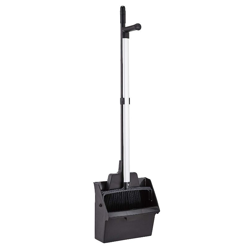 Photo 1 of AmazonCommercial Lobby Dustpan with Broom Set - 6-Pack