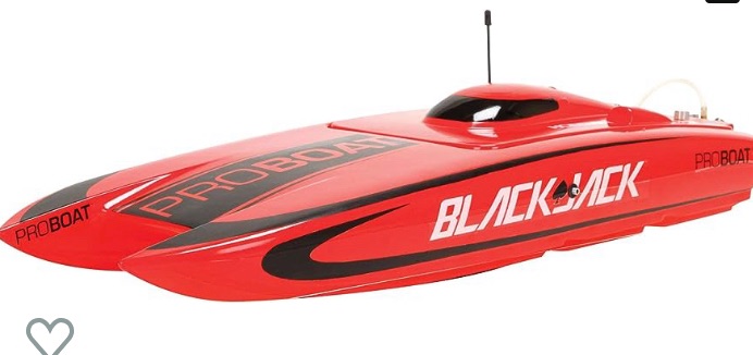 Photo 1 of ***Batteries and Charger Not Included*** Pro Boat RC Blackjack 24" Brushless Catamaran RTR Batteries and Charger Not Included PRB08007