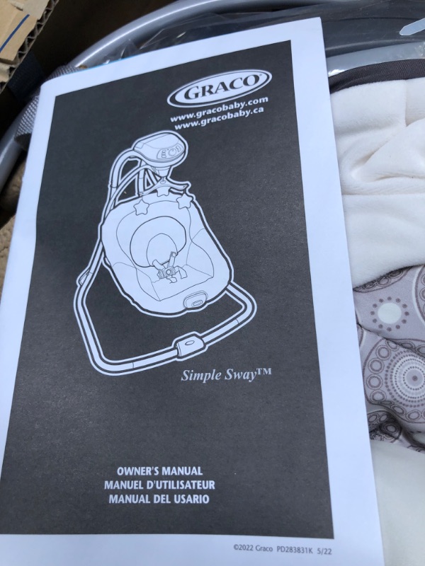 Photo 1 of Graco Simple Sway Abbington Baby Swing