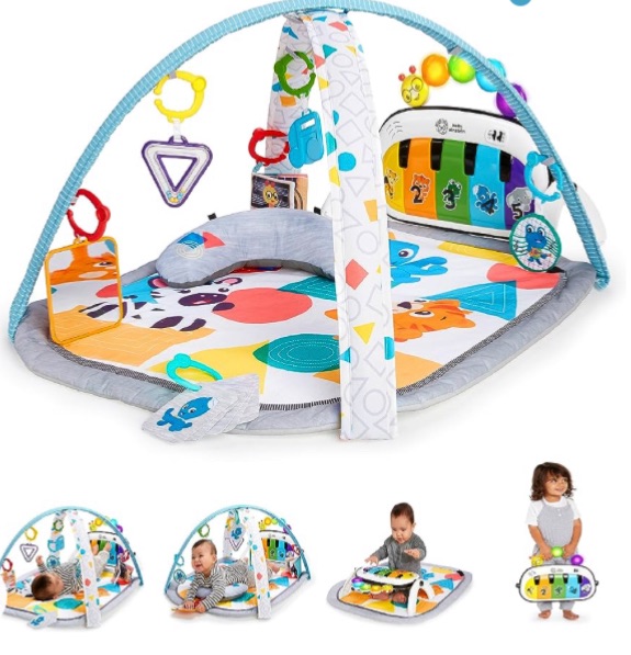 Photo 1 of Baby Einstein 4-in-1 Kickin' Tunes Music and Language Play Gym and Piano Tummy Time Activity Mat