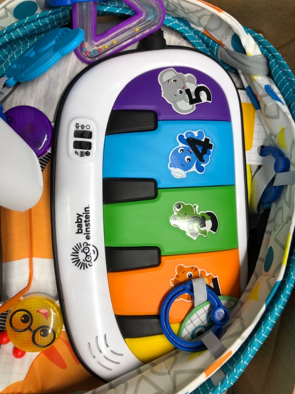 Photo 2 of Baby Einstein 4-in-1 Kickin' Tunes Music and Language Play Gym and Piano Tummy Time Activity Mat