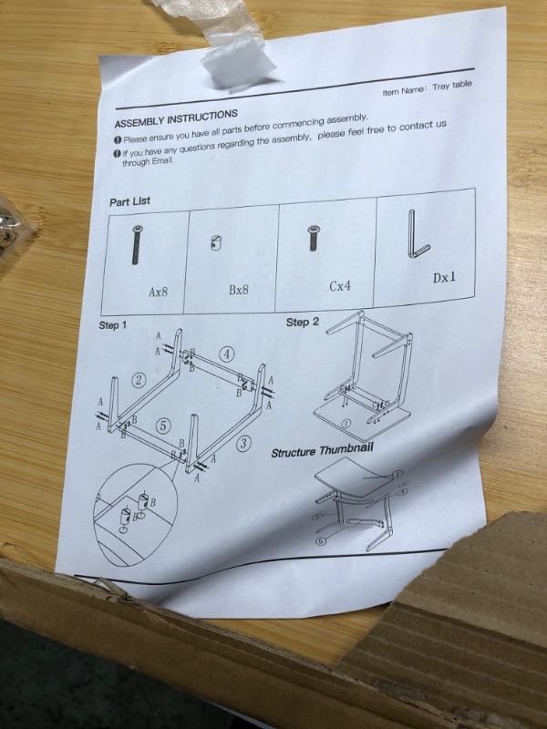 Photo 3 of 4.6 4.6 out of 5 stars 1,270 Reviews
Zoopolyn Tv Tray Table Bamboo Tv Dinner Table C Shaped end Table for Sofa Couch Laptop Living Room Bedroom Natural