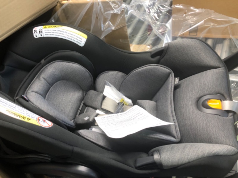 Photo 3 of Chicco KeyFit 35 ClearTex Infant Car Seat - Shadow | Black With ClearTex® No Chemicals Shadow/Black