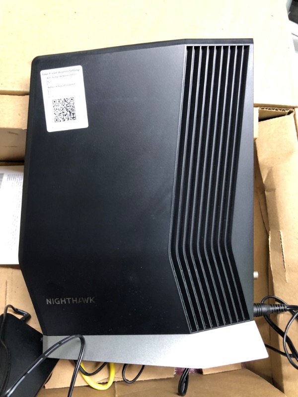 Photo 2 of Regalo Easy Step Walk Thru Gate and Easy Open 50 Inch Super Wide Walk Thru Gate
NETGEAR Nighthawk Cable Modem with Built-in WiFi 6 Router (CAX80) - Compatible with All Major Cable Providers | Cable Plans Up to 6Gbps | AX6000 WiFi 6 speed | DOCSIS 3.1 (Ren