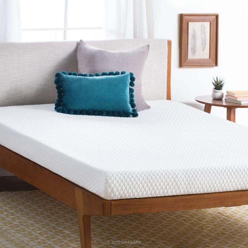 Photo 1 of 
Linenspa 5 Inch Gel Memory Foam Mattress, Firm Mattress, Low Profile Bed Full 5 Inch Mattress
HAS STAIN