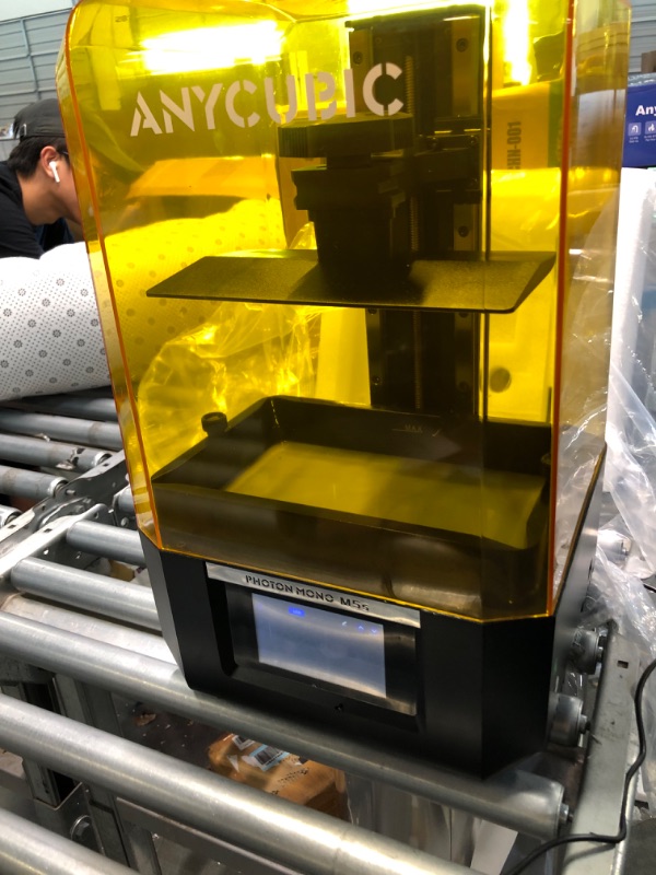 Photo 4 of ANYCUBIC Photon Mono M5s 12K Resin 3D Printer, with Smart Leveling-Free, 3X Faster Printing Speed, 10.1" Monochrome LCD Screen, Printing Size of 7.87" x 8.58" x 4.84" (HWD), Add The High-Speed Resin