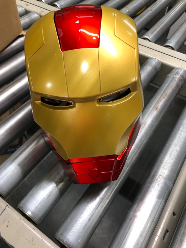 Photo 5 of Marvel Legends Iron Man Electronic Helmet - Multicolor