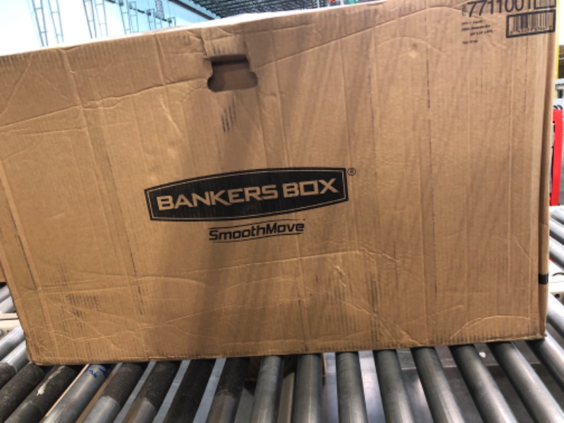 Photo 2 of Bankers Box SmoothMove Wardrobe Moving Boxes, Tall, 24 x 24 x 40 Inches, 3 Pack & Bankers Box SmoothMove Classic Moving Boxes, Tape-Free Assembly, Easy Carry Handles, Medium, 8 Pack Boxes + Boxes Medium