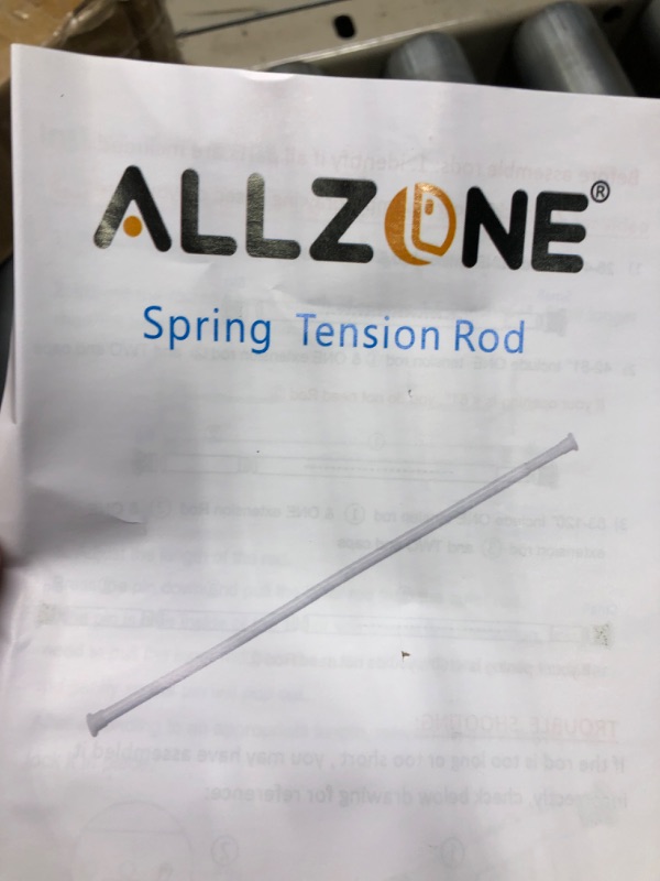 Photo 5 of ALLZONE Room Divider Tension Curtain Rod