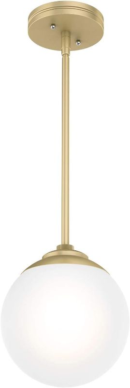 Photo 1 of Hunter Fan Company 19018 Hepburn Pendant Light, Painted Modern Brass Finish