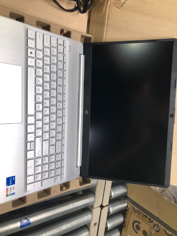 Photo 1 of HP15.6 Inch Laptop, Intel Iris Xe Graphics, 12th Generation Intel Core Processor, 8 GB RAM, 256 GB SSD & Lenovo Laptop Shoulder Bag T210, 15.6-Inch Laptop or Tablet, Sleek