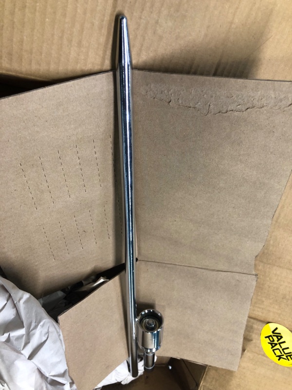 Photo 1 of Anley 20-inch Ground Stake - Stainless Steel Spike with Sleeve Bearing - Fits Flutter Banner Flag Poles with a 0.65" Inner Diameter - Feather Flagpole and Flag not Included, Stake Only