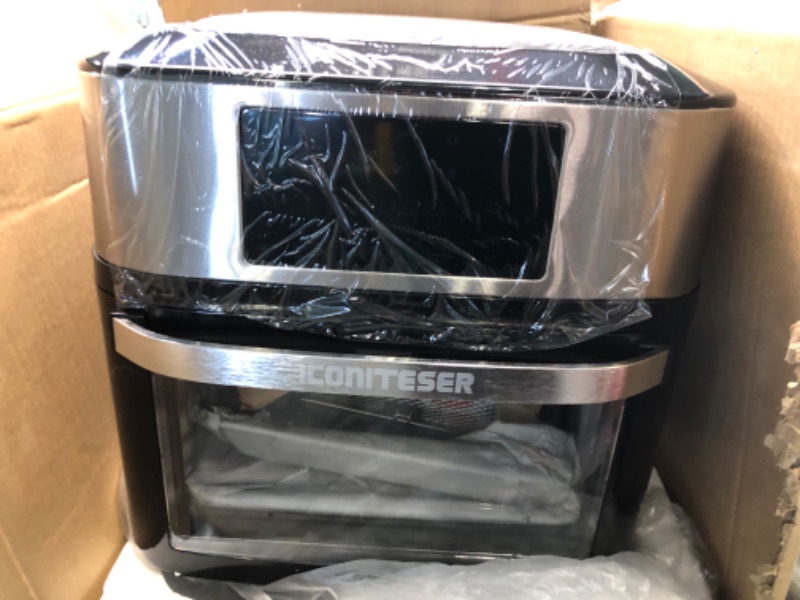 Photo 3 of 10-in-1 Air Fryer Oven, 20 Quart Airfryer Toaster Oven, 1800W Toaster Oven Air Fryer Combo, Large Air Fryers Accessories, ETL Certification