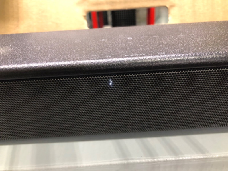 Photo 4 of Sony S100F 2.0ch Soundbar with Bass Reflex Speaker, Integrated Tweeter and Bluetooth, (HTS100F), easy setup, compact, home office use with clear sound black