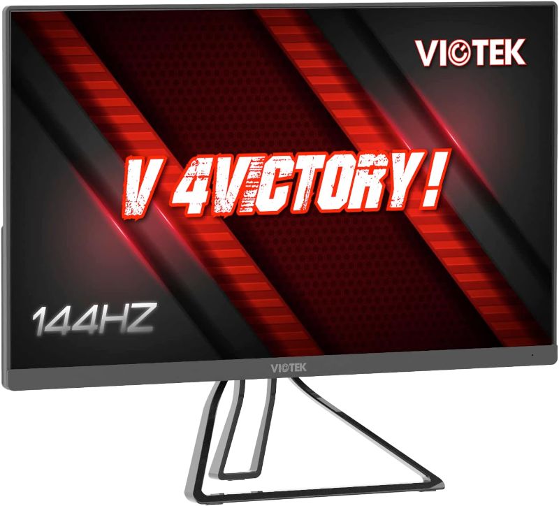 Photo 1 of Viotek GFV22CB Ultra-Compact 22-Inch 144Hz Gaming Monitor | 1080P Full-HD 5ms | G-Sync-Compatible FreeSync FPS/RTS | 2X HDMI 3.5mm DP | Zero-Tolerance Dead Pixel Policy (VESA)