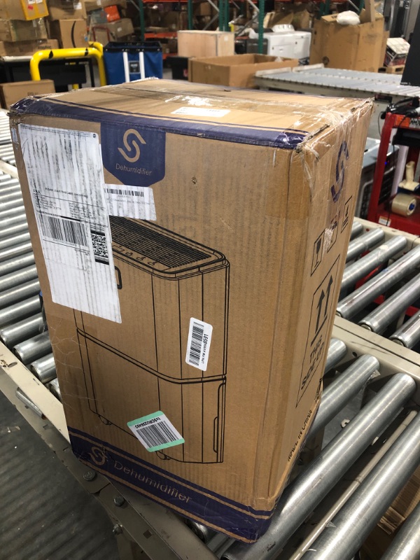 Photo 2 of 1500 Sq. Ft Dehumidifier for Large Room and Basements, HUMILABS 22 Pints Dehumidifiers with Auto or Manual Drainage, 0.528 Gallon Water Tank with Drain Hose, Intelligent Humidity Control, Auto Defrost, Dry Clothes, 24HR Timer 1500 sq.ft