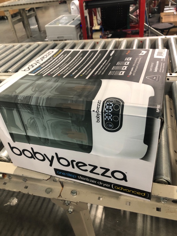 Photo 1 of Baby Brezza Baby Bottle Sterilizer and Dryer Advanced – Electric Steam Sterilization Machine – Universal Sterilizing for All Bottles: Plastic + Glass + Pacifiers + Breast Pump Parts - HEPA Filtration