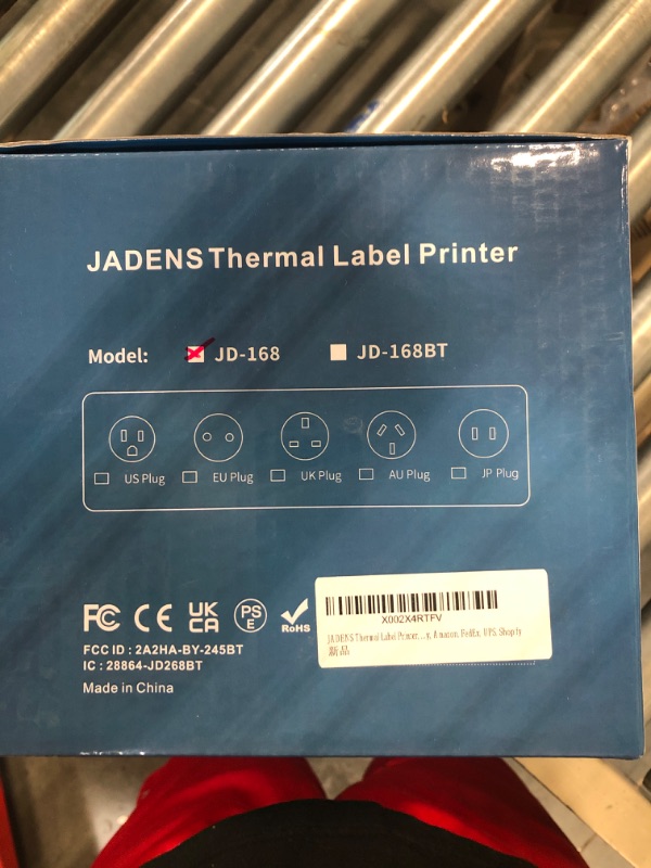 Photo 1 of JADENS Thermal Label Printer, Thermal Shipping Label Printer, 4×6 Label Printer for Shipping Packages Postage Home Small Business, Compatible with Ebay, Etsy, Amazon, FedEx, UPS, Shopify