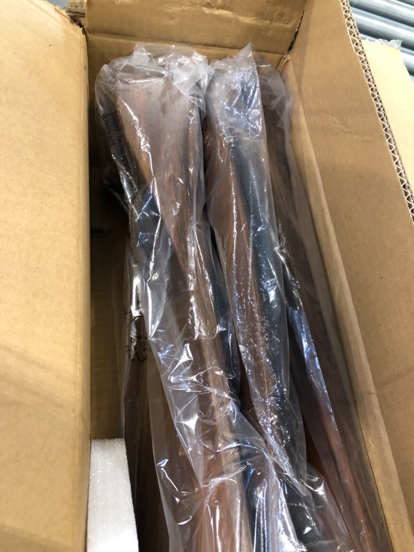 Photo 1 of CLUGOJ Ceiling Fan, Modern Ceiling Fans with Remote, Indoor/Outdoor Ceiling Fans for Patios Farmhouse Bedroom, 60" Ceiling Fan no Light Walnut 60-inch