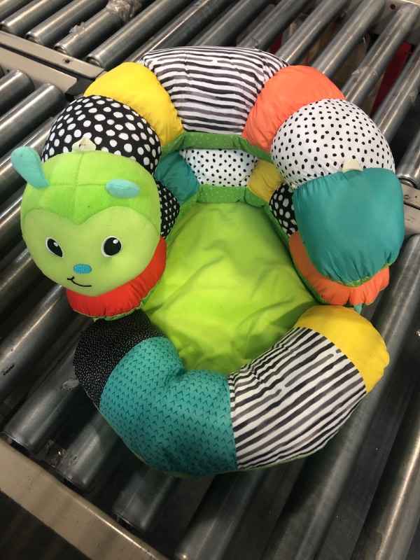 Photo 1 of Infantino Prop-A-Pillar Tummy Time & Seated Support - Pillow Support for Newborn and Older Babies, with Detachable Support Pillow and Toys, 3 Piece Set (Pack of 1) Caterpillar