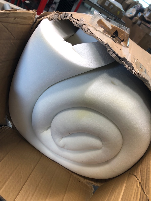 Photo 1 of 2 in. Full Memory Foam Mattress Topper