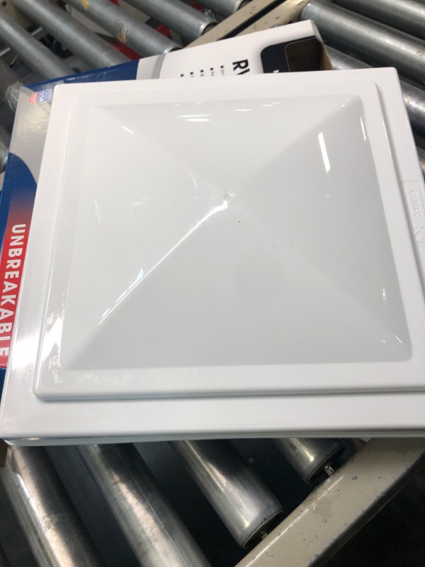 Photo 4 of Camco 40161/40168 White Unbreakable Polycarbonate Vent Lid - Ventline (pre 2008) & Elixir (since 1994) Ventline (Pre '08 Models)/Elixir ('94 & Up Models) White