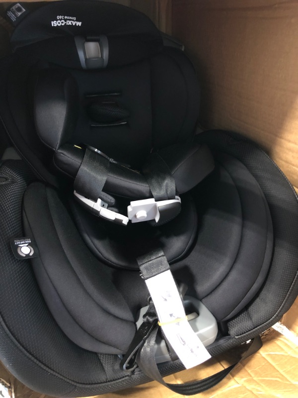 Photo 2 of Maxi-Cosi Emme 360 Rotating All-in-One Convertible Car Seat, Midnight Black