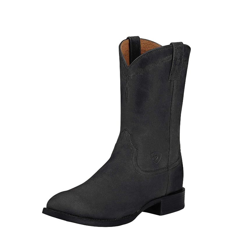 Photo 1 of Ariat Heritage Roper Western Boots- Men’s Traditional Leather Country Boot 12Wide Black