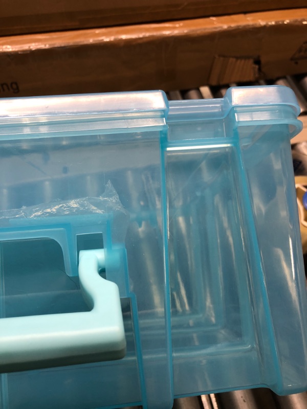 Photo 5 of ArtBin Artbin Super Satchel Double Deep, Aqua Mist, 1 Pack, Model:6990AA
https://a.co/d/aMkk29a
