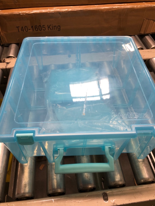 Photo 3 of ArtBin Artbin Super Satchel Double Deep, Aqua Mist, 1 Pack, Model:6990AA
https://a.co/d/aMkk29a
