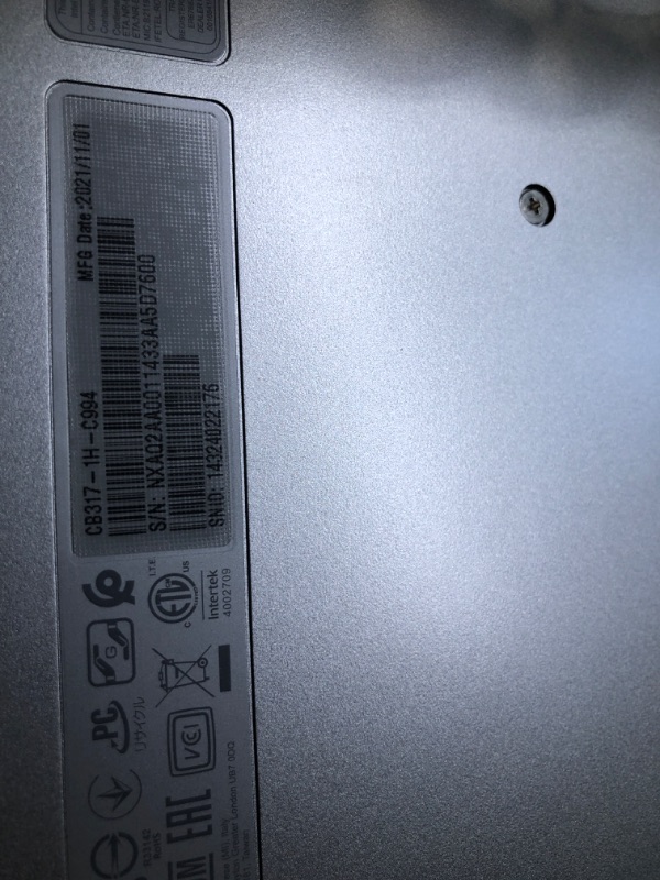 Photo 3 of Acer 2022 Chromebook, 64GB SSD (Renewed)