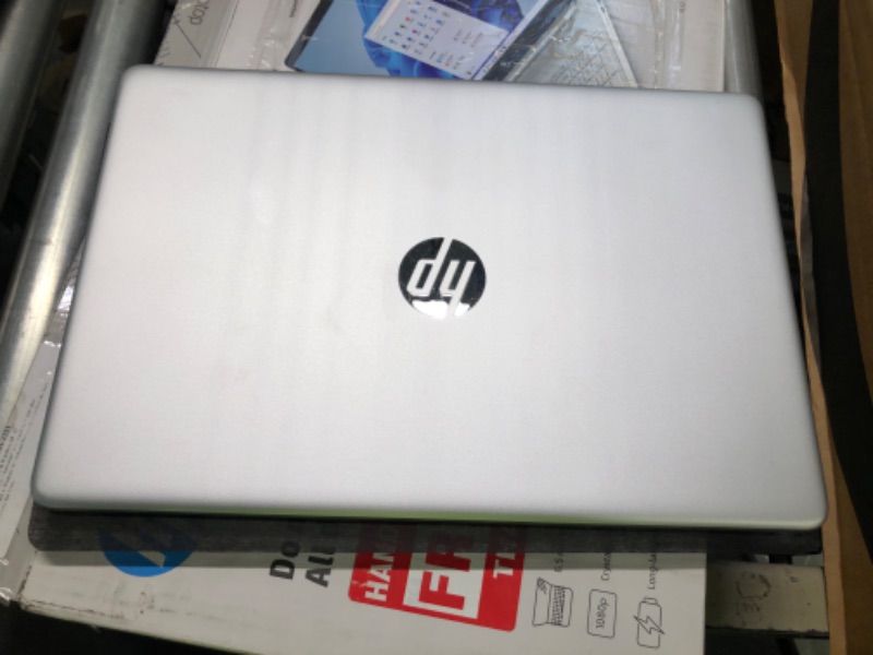 Photo 4 of HP 15.6' Screen Laptop, Intel Core i5 8GB RAM, Natural Silver