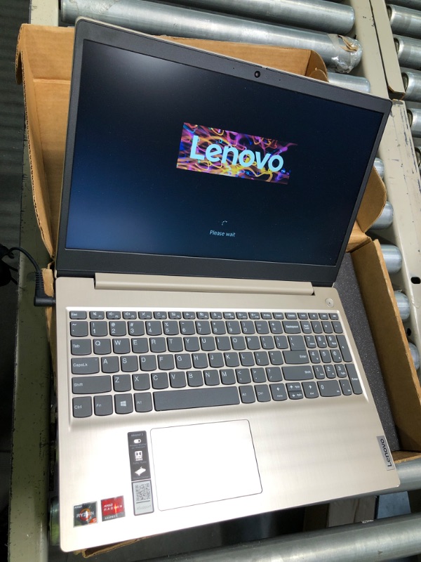 Photo 1 of lenovo laptop ideapad 3