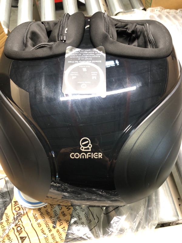 Photo 1 of COMFIER Foot Massager with Heat, Gifts for Women,Men, Shiatsu Feet Massager Machine, Kneading Rolling Compression for Plantar Fasciitis, Neuropathy, Fits up to Men Size 12, Relax for Home Office Use Black