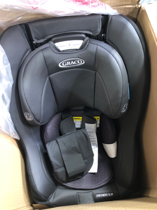 Photo 3 of Graco Contender Slim Convertible Car Seat, West Point