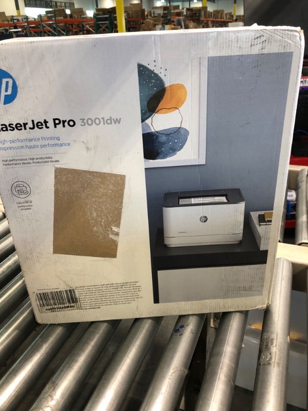 Photo 2 of HP LaserJet Pro 3001dw Wireless Black & White Printer