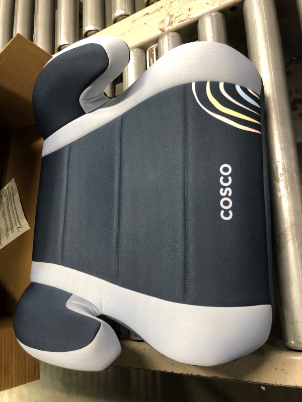 Photo 3 of Cosco Topside Backless Booster Car Seat, Lightweight 40-100 lbs, Rainbow