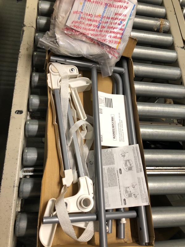Photo 1 of Regalo Swing Down Crib Rail, with Reinforced Anchor Safety System 33 Inch