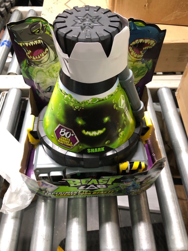 Photo 3 of Beast Lab – Shark Beast Creator. Add Ingredients & Follow The Experiment's Steps to Create Your Beast! with Real Bio Mist & 80+ Lights, Sounds and Reactions – Shark Style May Vary Sharks