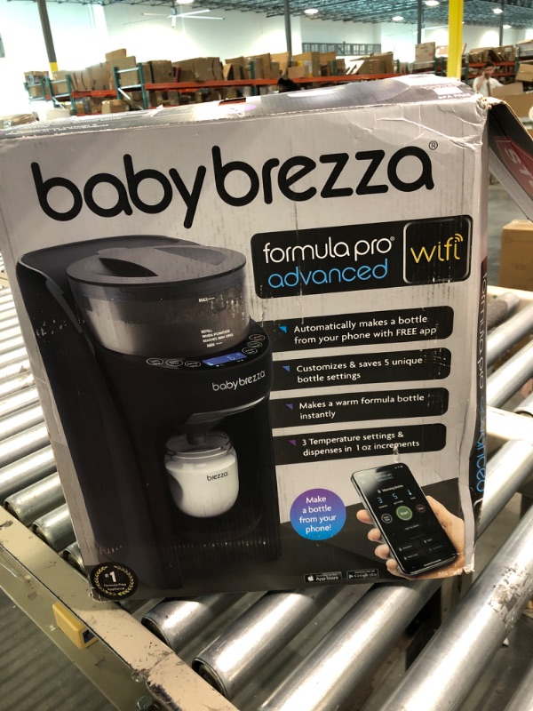 Photo 2 of Baby Brezza Formula Pro Mini Baby Formula Maker – Small Baby Formula Mixer Machine Fits Small Spaces and is Portable for Travel– Bottle Makers Makes The Perfect Bottle for Your Infant On The Go Advanced, WiFi