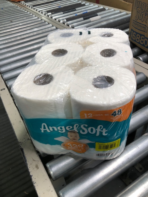 Photo 2 of Angel Soft® Toilet Paper, 48 Mega Rolls = 192 Regular Rolls, 2-Ply Bath Tissue